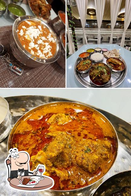 Puneri Sugaran Restaurant provides meat meals