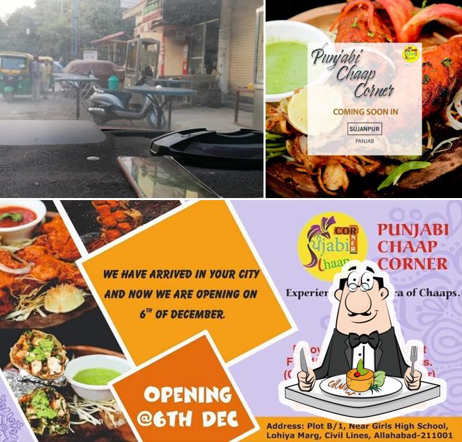 Punjabi Chaap Corner is distinguished by food and exterior