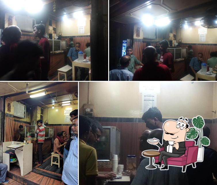 The interior of Radhu Babu's Tea Shop