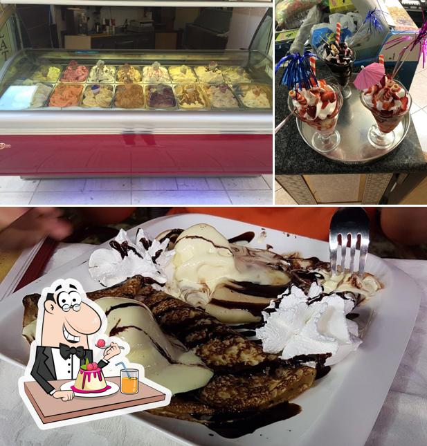Bijeli San Bistro Umag serve un'ampia selezione di dessert
