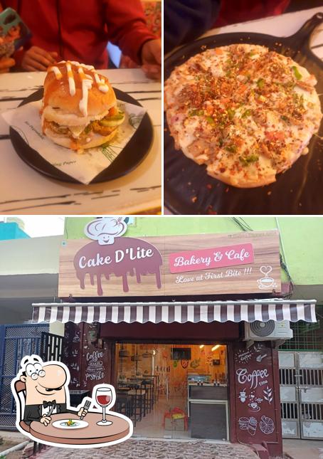 The picture of food and exterior at CAKE D' LITE