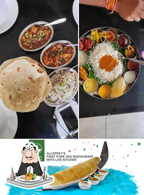 Food at Madras Veg Tables Vegetarian Restaurant