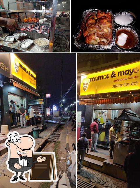 The exterior of Momos & Mayo