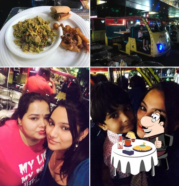 Get a burger at Nautanki Gali