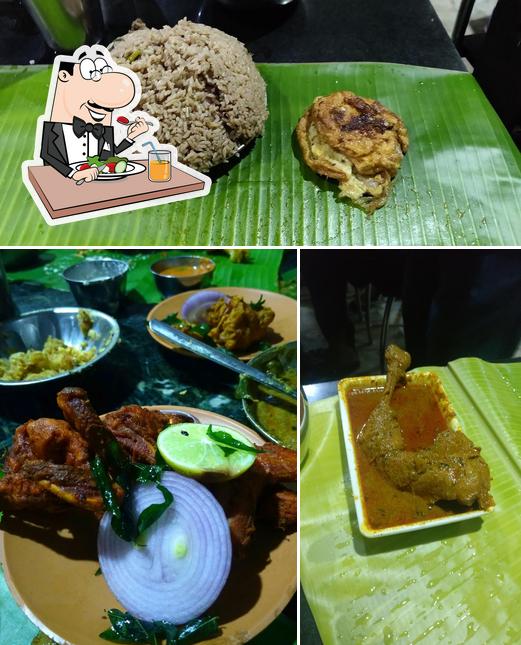 Food at New Everest Hotel