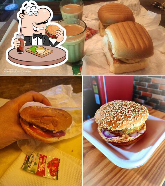 Try out a burger at T Wok Mania