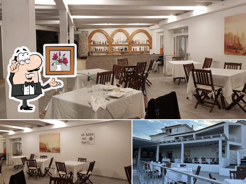 Gli interni di Ristorante Lounge Bar La Rosa Dei Venti