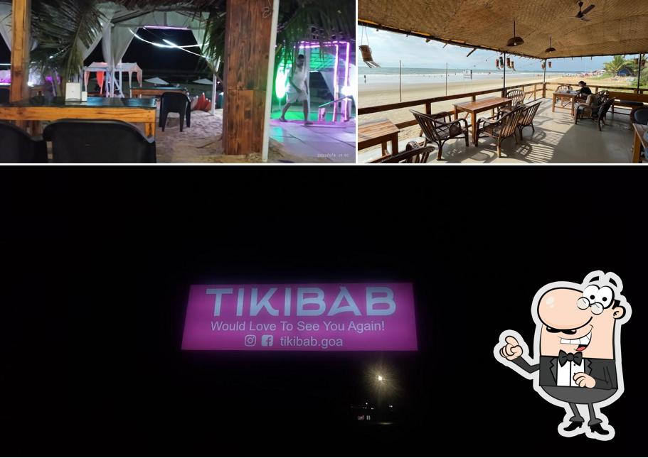The interior of TikiBab Goa