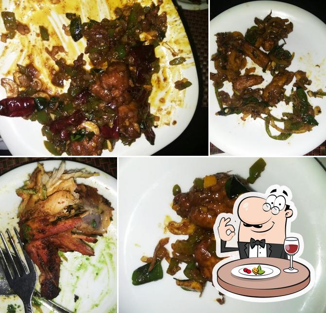 Food at Treats Restaurant