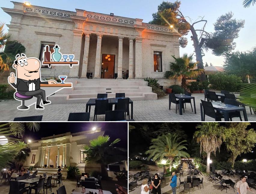 Siediti a un tavolo di Villa Pinciana