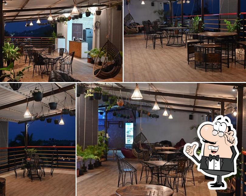 The interior of ĀTMA Sunset Lounge and Cafe