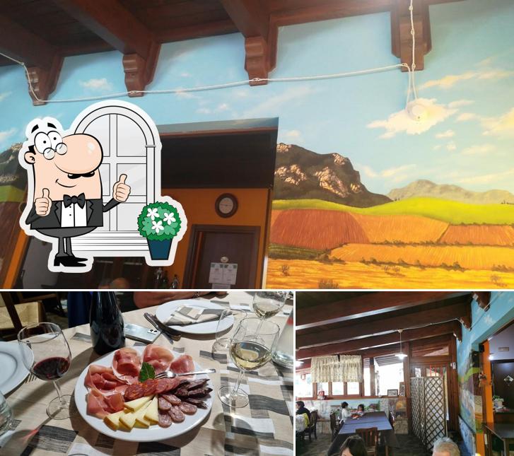 Dai un’occhiata alla immagine che presenta la esterno e cibo di Agriturismo L'Alveare
