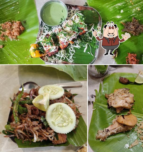 Meals at Annapoorna from house of RRR