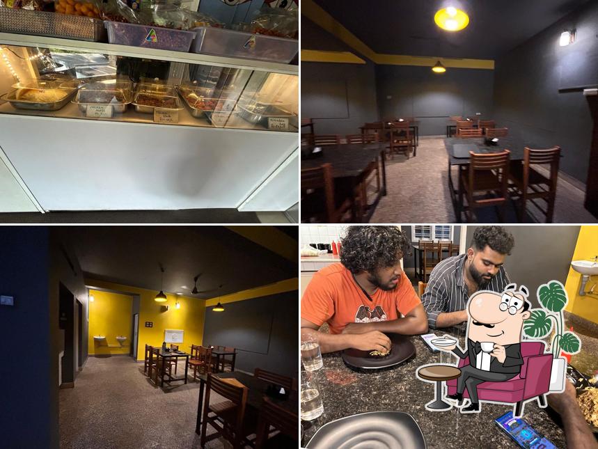 The interior of Bombay Bakes
