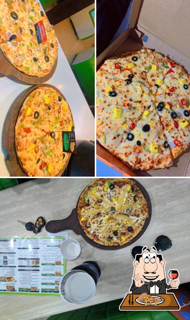 Pick pizza at Canadian pizza