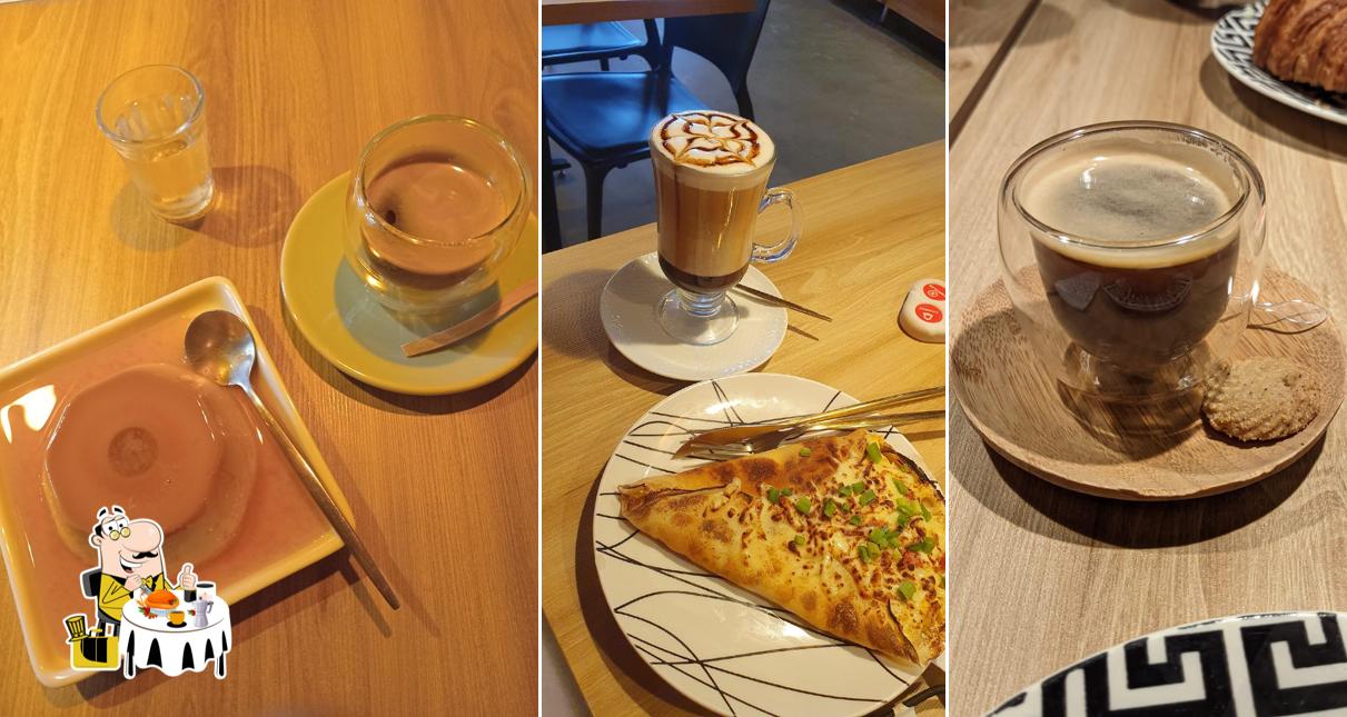 Comida em Fire Café