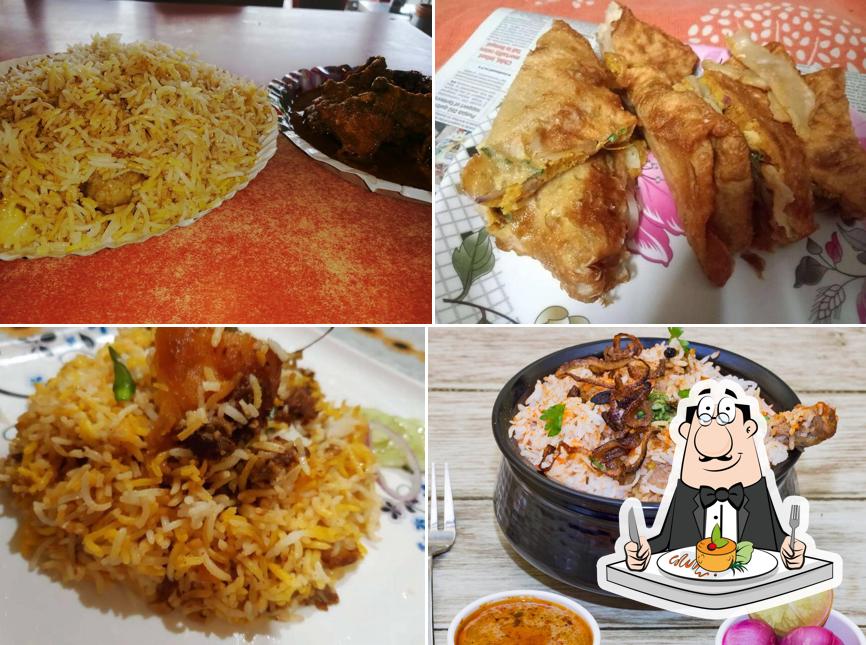 Meals at Haji Kolkata Biriyani