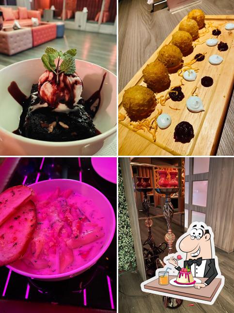 Nawaabi Shisha- Cafe & Restaurant offers a number of desserts