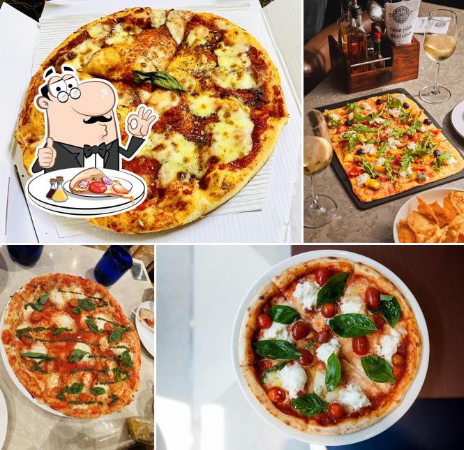 Try out different types of pizza