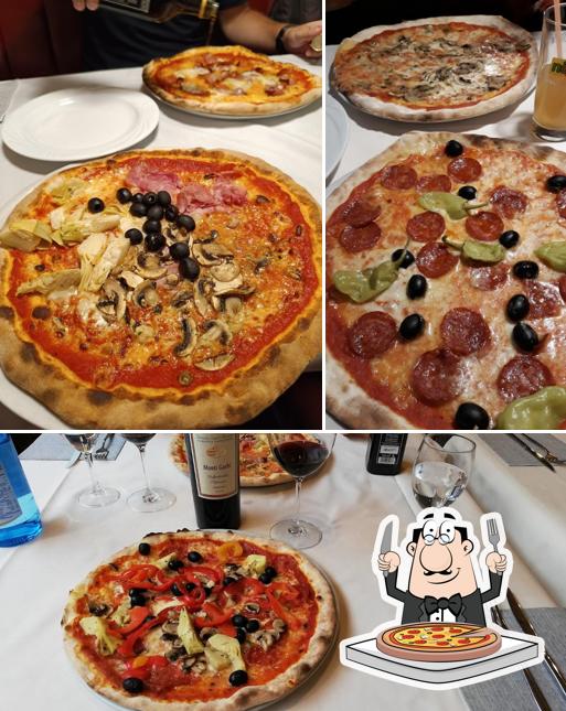A Pizzeria Ristorante Gaston, puoi assaggiare una bella pizza