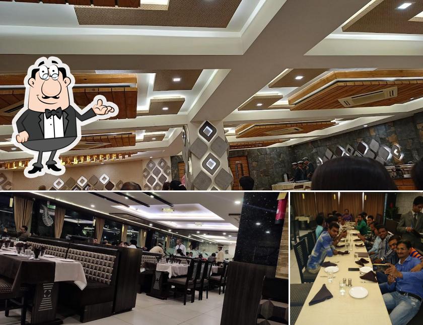 The interior of Relish Restaurant And Banquet