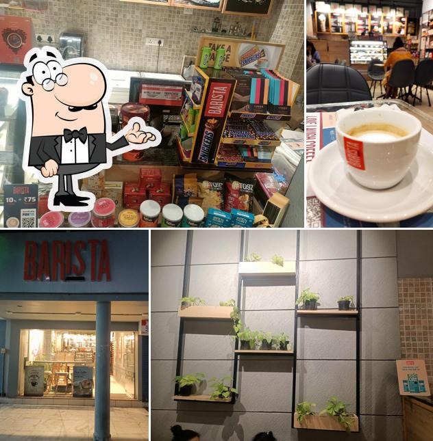 The interior of Barista