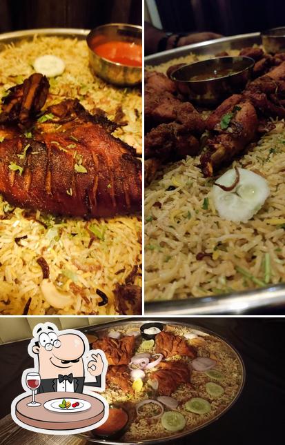 Food at Dawat arabic family restaurant
