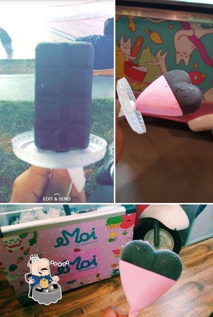 Food at Emoi - Artisanal Ice Creams & Gelato
