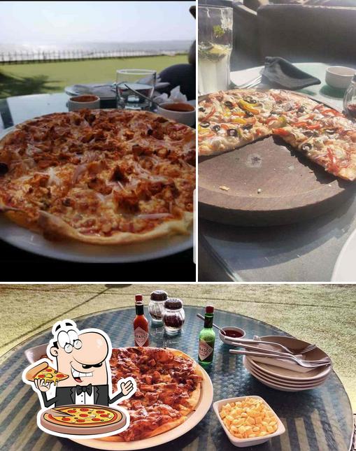 Try out pizza at Bageecha