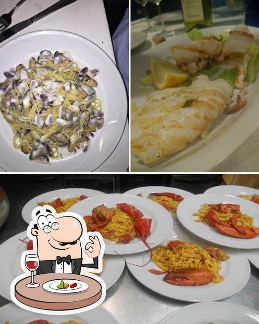 Platti al La Fraschetta del Pesce