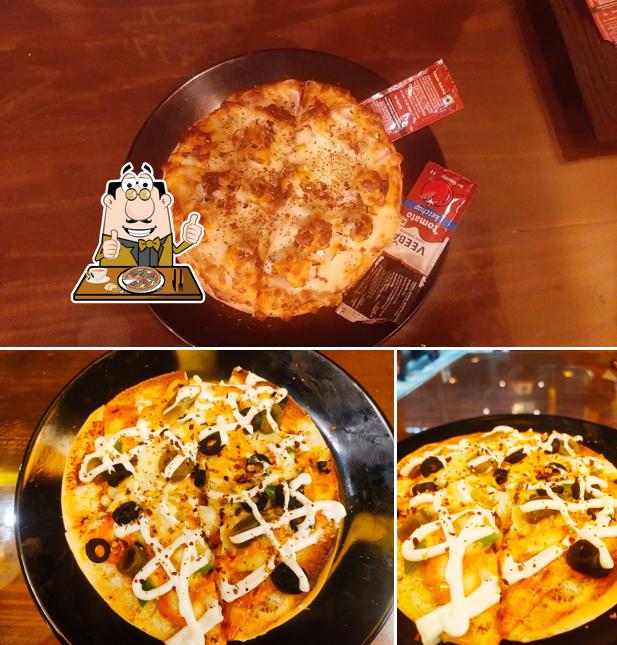 Pick pizza at Legendary sandwich