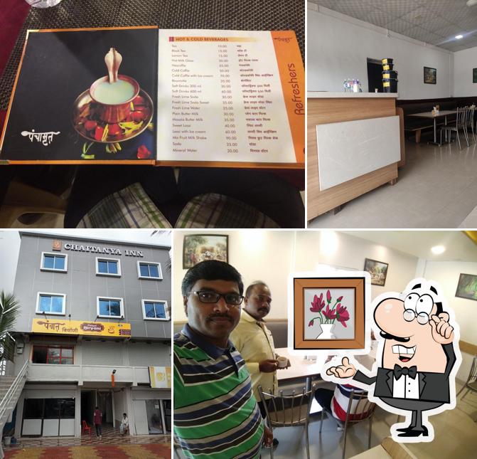 Take a seat at one of the tables at Pangat Biryani Point