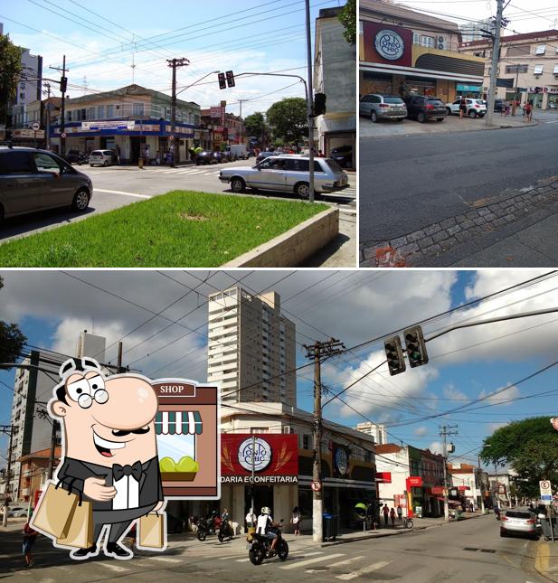 O exterior do Panificadora Ponto Chic