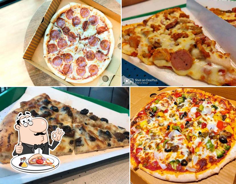 Get pizza at Mohali Kitchen