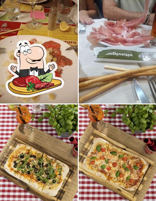 Carpaccio di manzo al Pizzeria Salsa Rossa