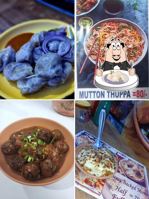 Dumplings at Shri Krishna Food Corner &counter service