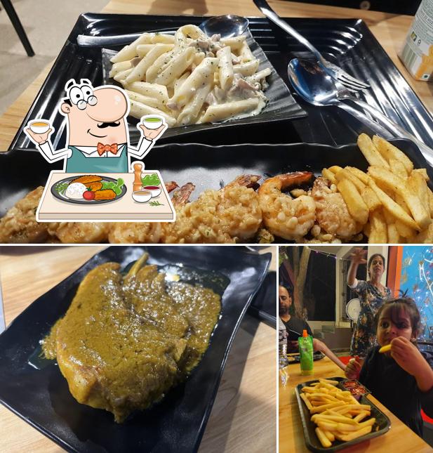 Food at Xafira's Cafe