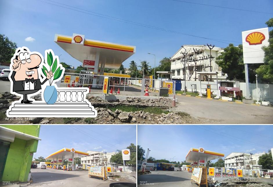 You can get some fresh air outside Shell Fuel Station,Koyambedu
