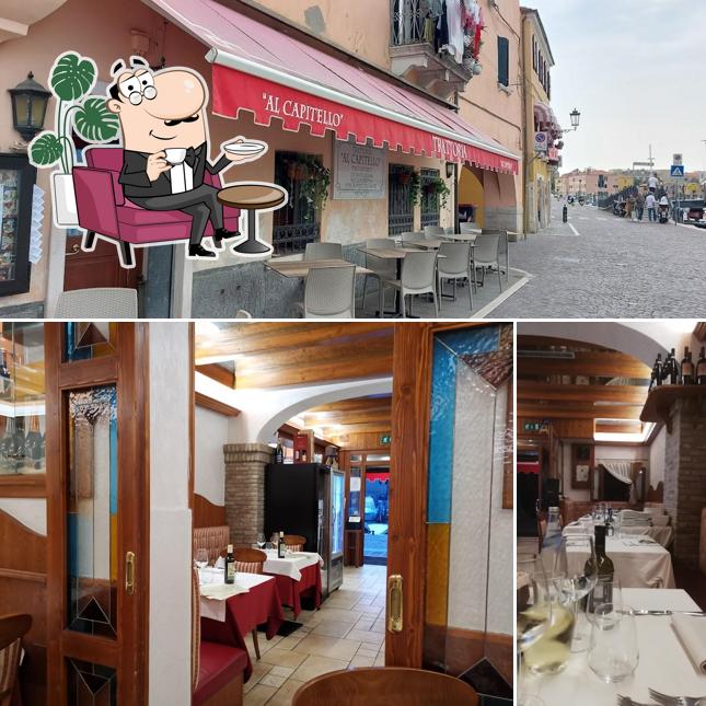 Siediti a un tavolo di Trattoria Al Capitello