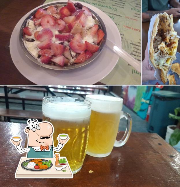 Comida em Up Galeria Gastronômica