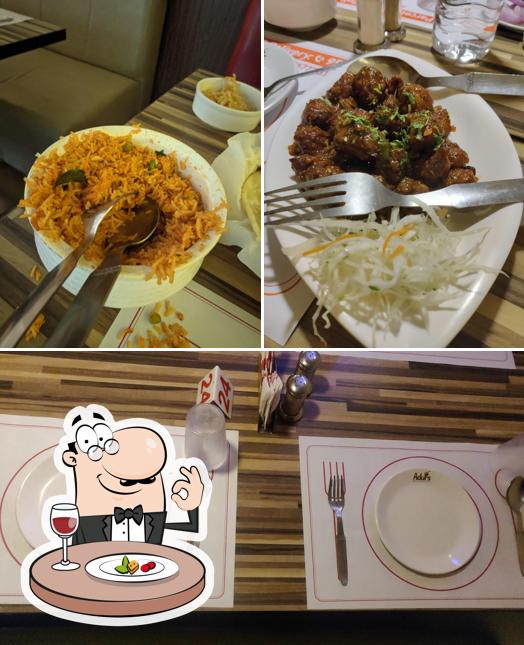 Food at Adurs Restaurants