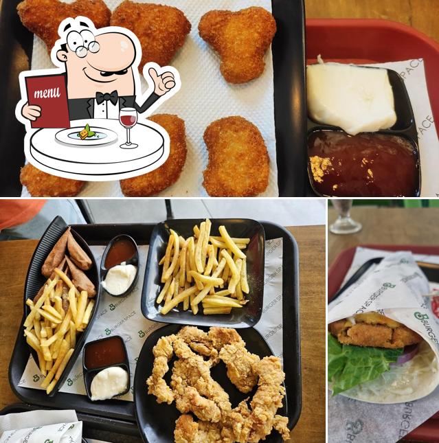 Meals at Burger Space