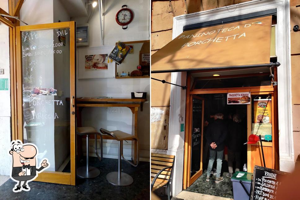 Gli interni di Paninoteca d'Italia
