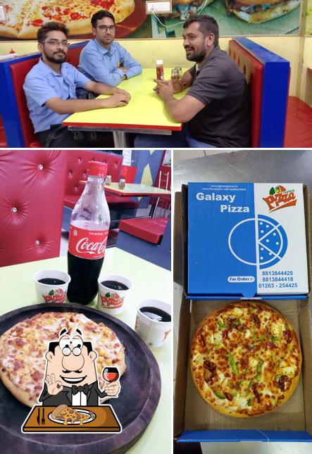 Order pizza at Galaxy Pizza & family restaurant