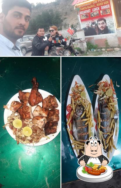 Among various things one can find food and exterior at Highway on Plate Restaurant