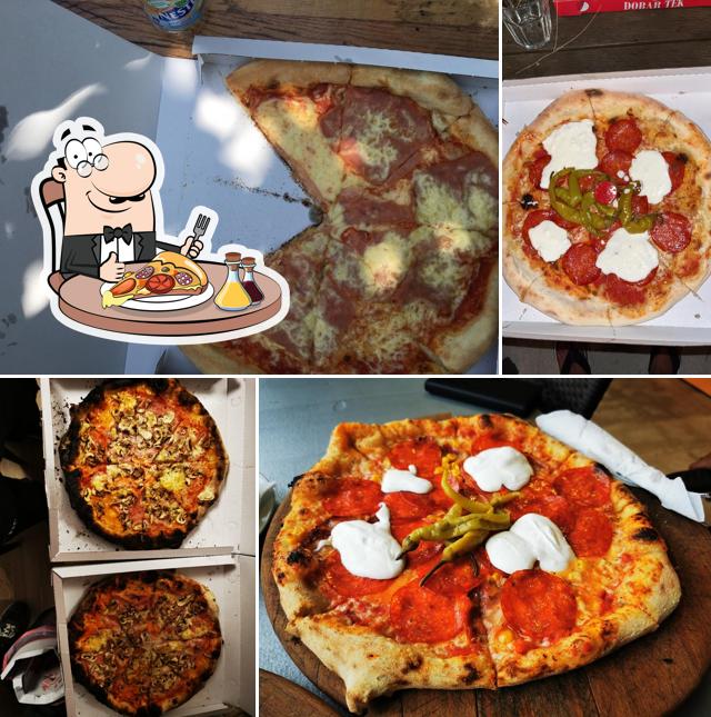 Scegli tra le svariate varianti di pizza