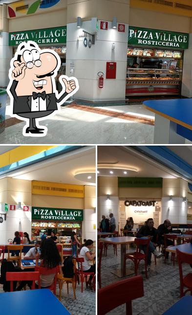 Gli interni di Pizza Village mugnano