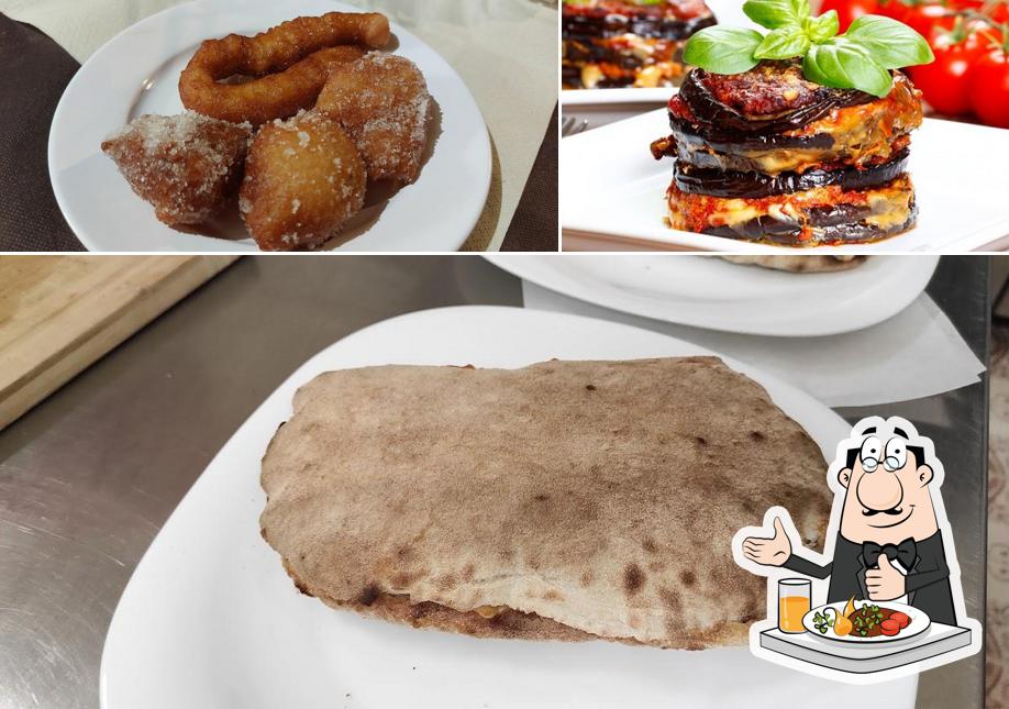 Platti al Pizzeria Nonna Maria Frazzata & co. Since 1951