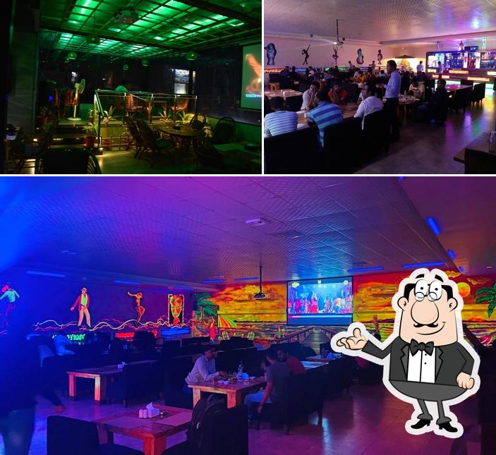 The interior of EIFFEL'S MAJESTIC LOUNGE BAR
