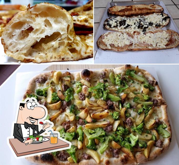 Cibo al Air Pizza Dal Capitano